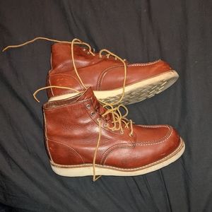 Mens Red Wing boots classic moc toe #9106